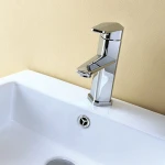 Single Handle Chrome Plated Copper Bidet Faucet