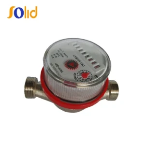 Single Jet Dry Type Brass Water Meter