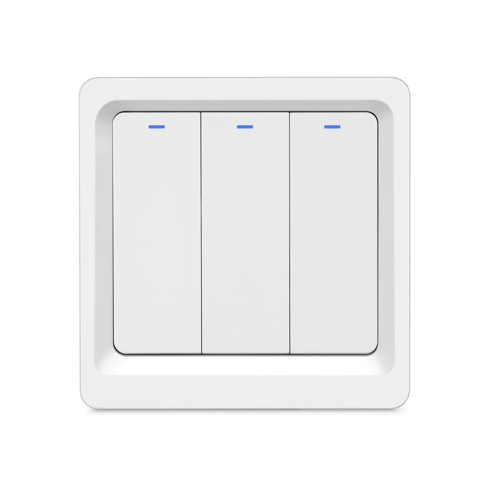 Single Live Wire Version Wireless WIFI Smart Switch, WiFi Smart Panel,  Phone  / Button  / RF Control
