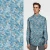 Import Small order long sleeve spring casual funny floral design button up shirts custom printing for men from China