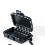 Small waterproof plastic earphone headphone hearing aid protective packaging box