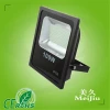 Soccer stadium black housing 80lm/w 100w led rgb flood light outdoor with long distance