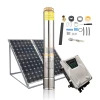 solar deep well submersible pump for irrigation 750w dc brushless solar pump dc 48v solar powered water well pump system price