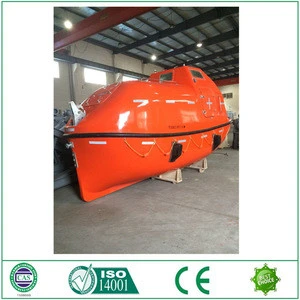 Solas approval free fall marine enclosed type life boat gravity luffing arm davit life boatwith good price