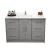 Import Solid Wood Modern Vanity Designs 48 Inch Single Sink Bathroom Vanity Set with Cabinet Storage Function from India