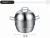 Import soup stock round food 2 layer large stainless steel cooking pots for selling from China