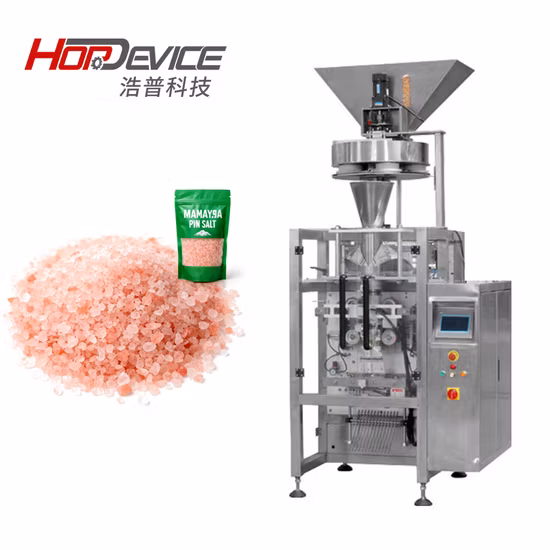 High-Speed Automatic Granulated Sugar and Salt Bag Packaging Machine Plastic Film Wrapping for Food for Foil