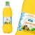 Import Sparkling fruit flavored carbonated water in PET bottle under OEM brand peach sparkling from Vietnam