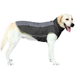 Sport Design Waterproof Windproof Warm Fleece Lined Lightweight Reflective Strap Pet Sport Vest Outdoor Dog Coat Apparel