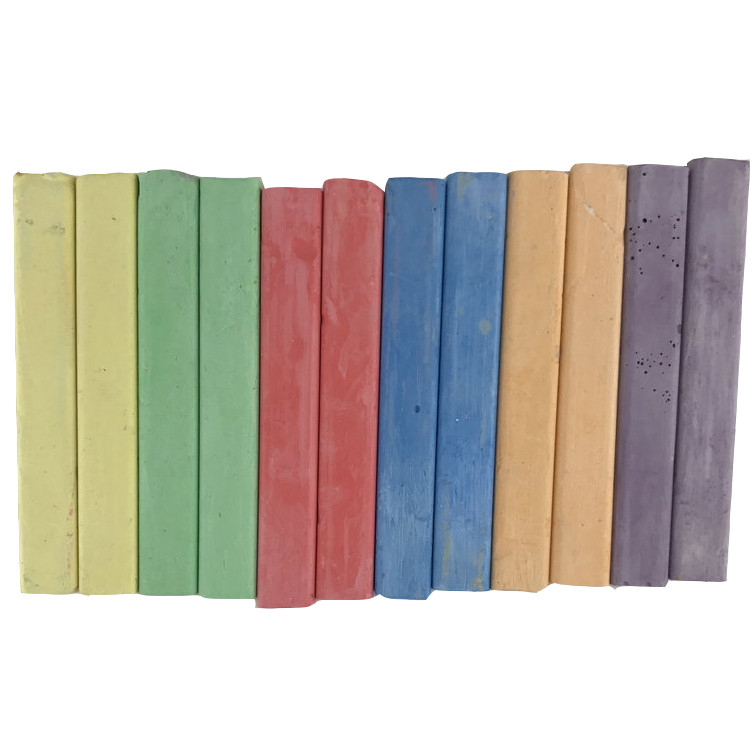Buy Square Colorful Sidewalk Chalk Of 6 Pieces Back To School Kids Art ...