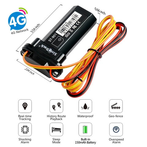 Buy St-901l Real Time Tracking Geo-fence Car Motorcycle Cut Off Engine ...