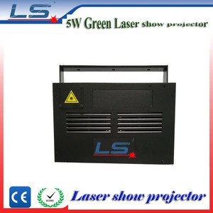 Stage single green laser light 5W G mini laser stage lighting
