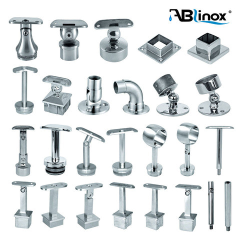 Railing Componets Buy Stainless Steel Balusters Support Post Railing Handrail Column Pipe ...