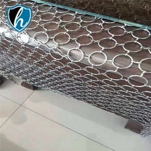 Stainless steel chain link ring wire mesh price