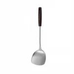 Stainless steel cooking tools set household wooden handle spatula leaky spoon kitchen cooking spatula