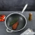 Import Stainless Steel Honeycomb Pan Frying Chinese Wok Pan 3 Sizes Electric Nonstick Cooking Pans with Lid from China