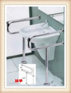 Stainless steel iron bathtub elderly handrail