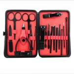 Stainless steel nail scissors set of 18 sets Manicure tool set Nail clippers