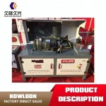 Stainless steel rebar pipe straightening polishing machine metal tube straight machine