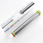 Stainless Steel Rolling Pin for Pizza Pastry Pie Baking