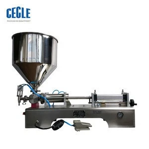 Stainless steel soy sauce automatic cup filling machine