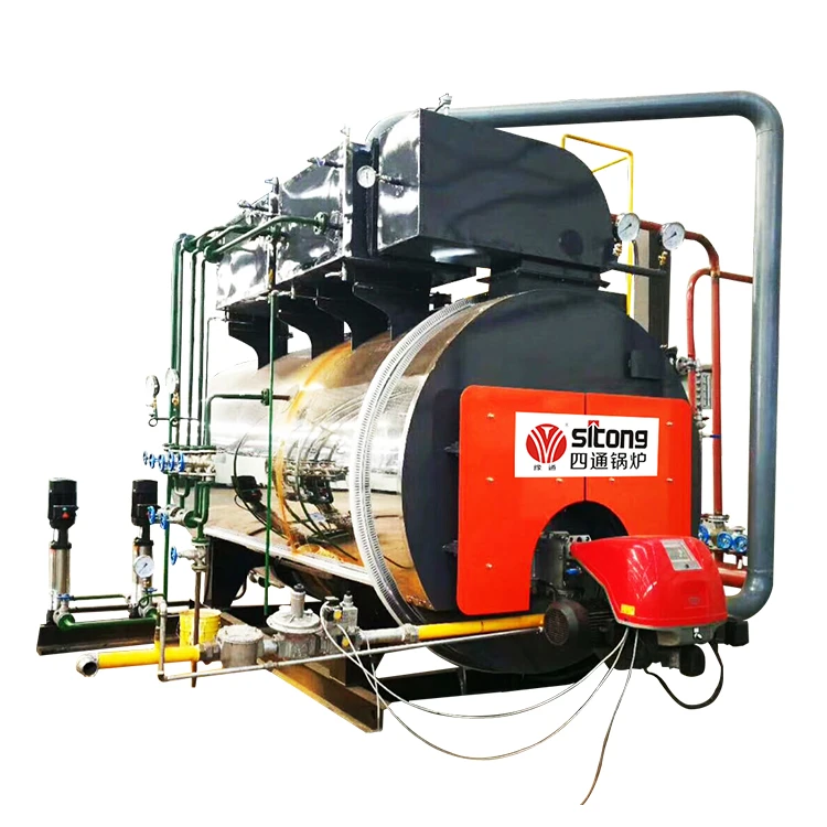 Steam Output Oil or Gas Fired 1.5 ton Steam Boiler Price For Sale