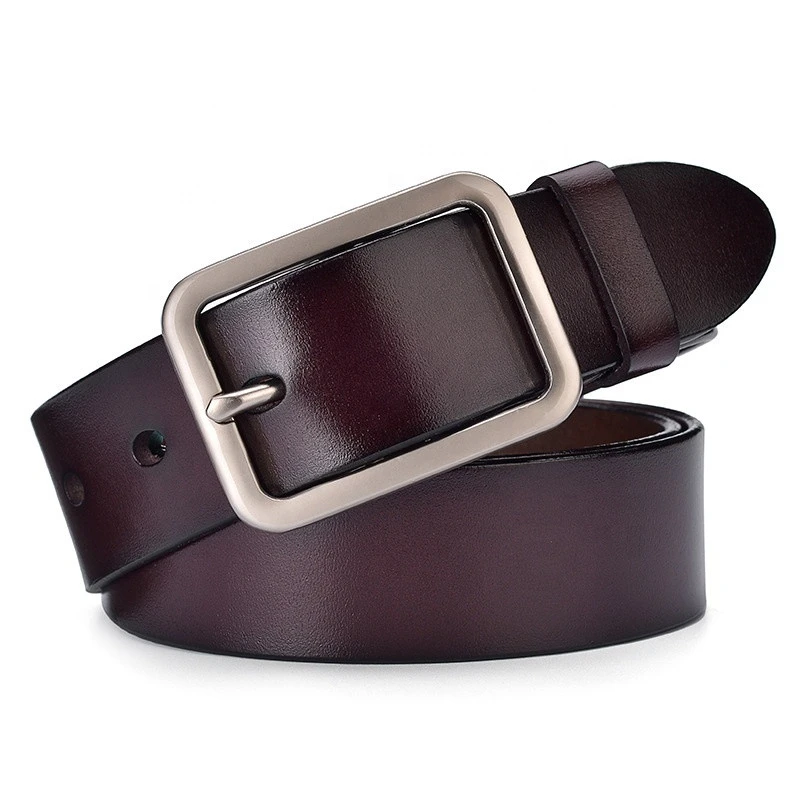 Super september factory new designs high quality unisex mens genuine leather belt