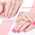Import Supplies 6pcs/lot nail art gel polish set soak off semi permanent uv gel nail polish kit from China