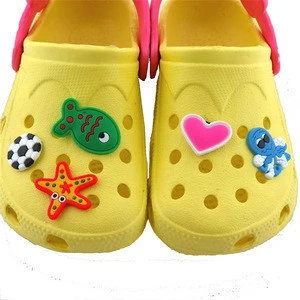 Supply High Quality Custom Soft PVC Shoe Charm For Kids Shoe Decoration