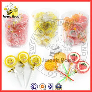 Sweet Lollipop Hard Candy Confectionery