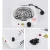 Import T011CB LVHE Temperature Control Black and Silver Electric Hot Plate Portable Hookah Shisha Charcoal Burner from China