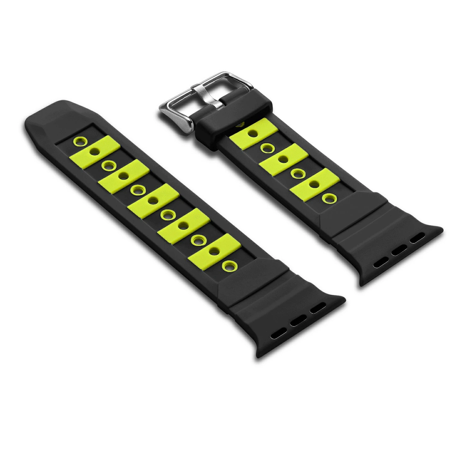 T500/W26 Watch Strap For Watch Band Customized Two Colors Silicone Band Watches