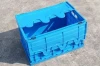 Taizhou Plastic Foldable Container Box With Lid,Sale Folding Closed Stable Plastic Moving Boxes,Plastic Folding Crate