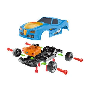 Take Apart Toys Range - Build Your Own toy kid electric car diy kits for Boys and Girls with light and sound