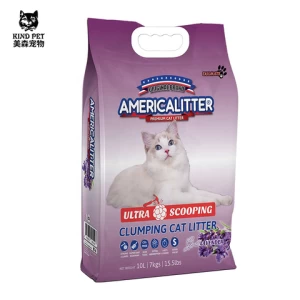 The Leading Factory Wholesale Bentonite Cat Sand  Pet Toilet Cleaning Supplied Cat Litter