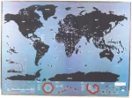 The new customizable world scratch travel map map factory