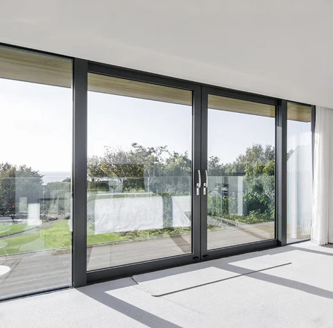 Buy Thermal Break Sliding Patio Doors Exterior Aluminum Lift Sliding ...