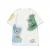 Import tie dye Graffiti Casual Summer New style Hip Hop Heavy Cotton Short Sleeve O-Neck Men T-Shirt from China