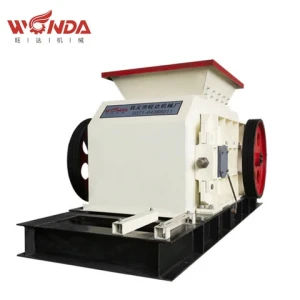 Toothed Double roller crusher clay soil brick tile raw material crushing machine