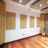 Top Quality Soundproofing Materials Cheap Polyester Fiber Wooden Acoustic Panel
