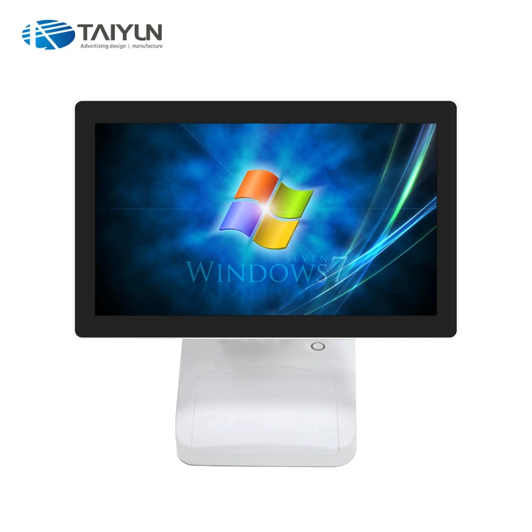 Touch Mini Screen Payment Reader Store Pos System For Machine Retail Restaurant with all in one kiosk