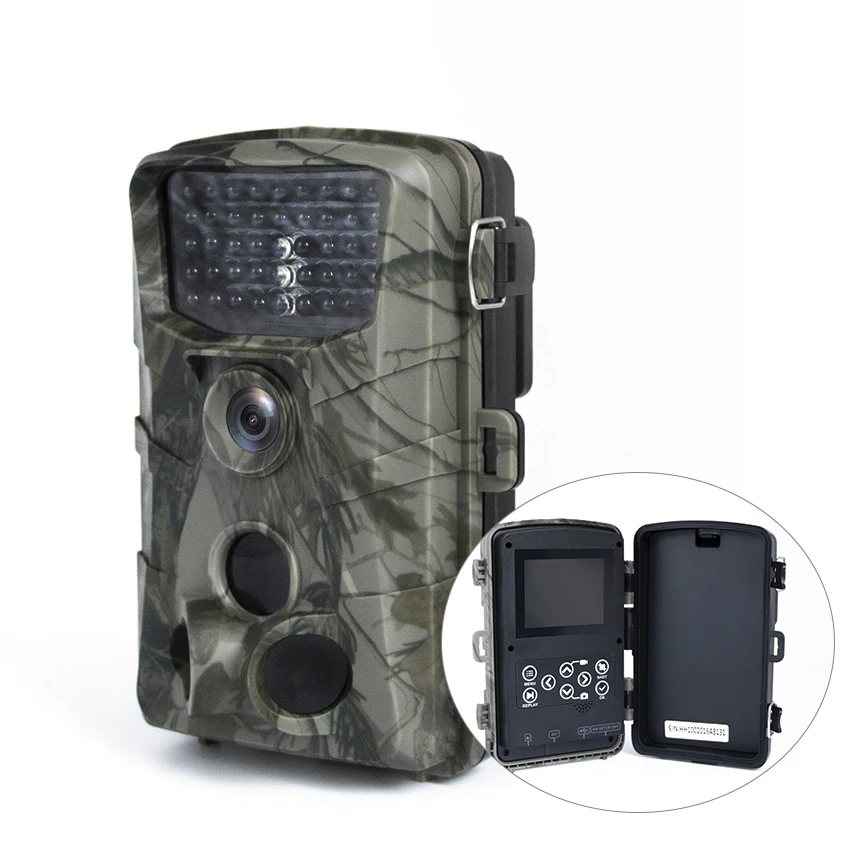 Trail Camera-Waterproof 20MP 1080P Game Hunting Scouting Cam with 3 Infrared Sensors for Wildlife Monitoring