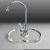 Import Transparent acrylic faucet display rack acrylic tap display stand from China