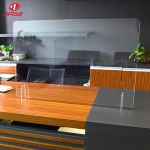 Transparent Acrylic Isolation Shield Plexiglass Sneeze Guard Isolation Board Acrylic Sheet Guard