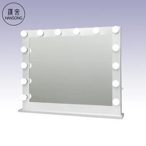 trending products led venetian mirrors vanity desktop hollywood makeup mirror with light bulbs