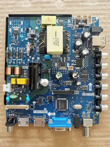 Buy Tv Main Board Factory Price Export Led Tv Motherboard Pcb Pca T.r67 ...