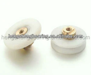 U groove V groove replacement nylon bearing of shower door rollers