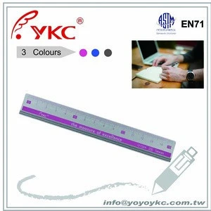 U152A Drafting supplies metal ruler 15cm