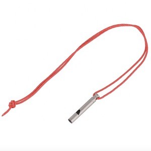 Ultralight Titanium Whistle with Cord Portable Emergency Hiking Camping Whistle Outdoor Survival Tools Camping Hiking Exploring