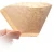 Import unbleached and environmentally friendly natural paper filters fit all 2-4 cup size cone style Coffee filter from China
